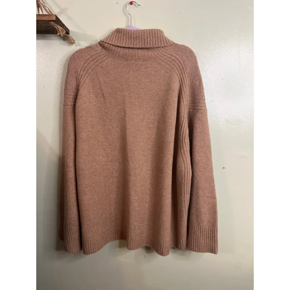 J. Crew Turtleneck sweater wool blend Supersoft yarn, size XXL, MSRP $128, CE716